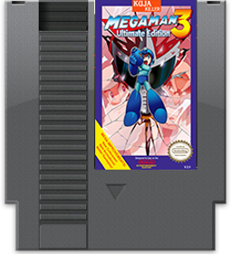 Mega Man 3: Ultimate Edition - Cart - Front (North America) - 233x256