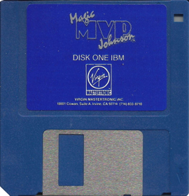 Magic Johnson's MVP - Disc (North America) - 800x830