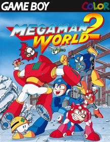 Mega Man World 2 DX - Fanart - Box - Front (World) - 500x646