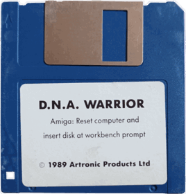 DNA Warrior - Disc (United Kingdom) - 821x858