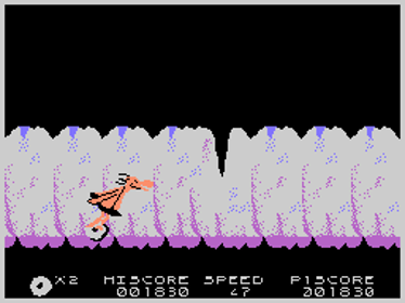 B.C.'s Quest for Tires - Screenshot - Gameplay (North America) - 256x192
