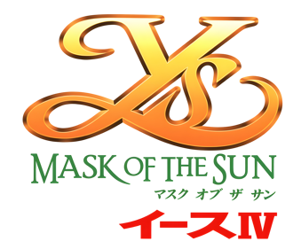 Ys IV: Mask of the Sun - Clear Logo (Japan) - 3500x2899