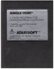 Jungle Hunt - Cart - Front (North America) - 531x682