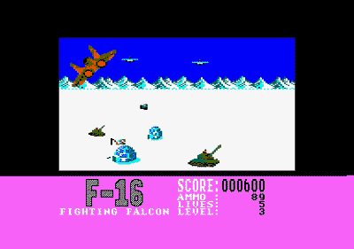 F-16 Fighting Falcon - Screenshot - Gameplay (Europe) - 384x270