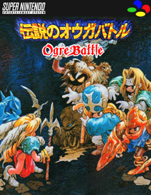 Ogre Battle: The March of the Black Queen - Fanart - Box - Front (Japan) - 500x646