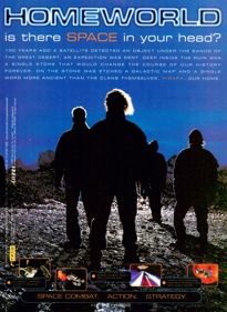 Homeworld - Advertisement Flyer - Front (United Kingdom) - 2192x3000