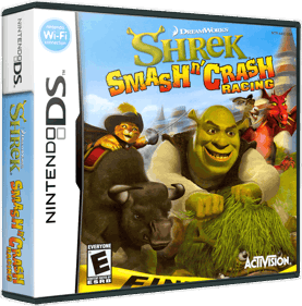 Shrek: Smash n' Crash Racing - Box - 3D (North America) - 867x879
