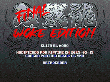 Final Double Dragon: Woke Edition - Screenshot - Game Title (World) - 960x720