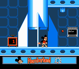 Illustration of Mickey's Adventure in Numberland