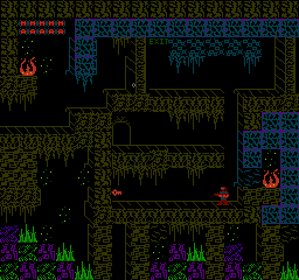 Space Mutants - Screenshot - Gameplay (World) - 256x240
