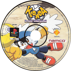 Klonoa Beach Volleyball - Disc (Europe) - 600x600