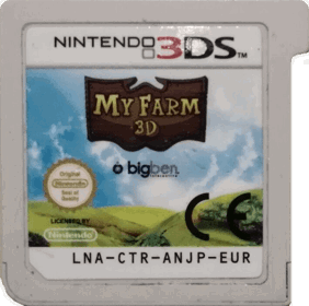 My Farm 3D - Cart - Front (Europe) - 709x705