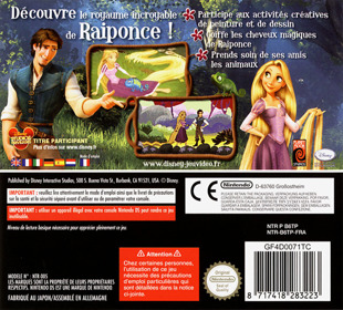 Tangled - Box - Back (France) - 640x579
