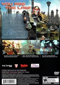 Judge Dredd: Dredd vs. Death - Box - Back (North America) - 481x676