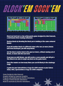 Block'em Sock'em - Box - Back (World) - 547x748