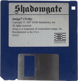 Shadowgate - Disc (North America) - 662x689