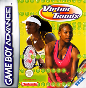 Virtua Tennis - Box - Front (Europe) - 1082x1102