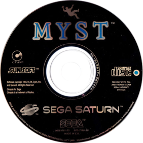 Myst - Disc (Europe) - 771x768