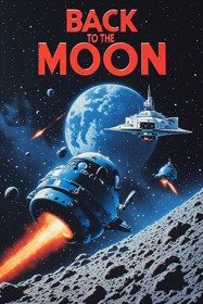 Back to the Moon - Fanart - Box - Front (World) - 512x768