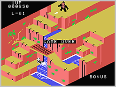 Congo Bongo - Screenshot - Game Over (North America) - 256x192