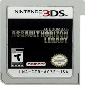 Ace Combat: Assault Horizon Legacy - Cart - Front (North America) - 904x901