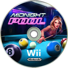 Midnight Pool - Fanart - Disc (World) - 1254x1254