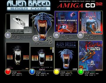 Alien Breed Saga - Fanart - Box - Back (World) - 720x568
