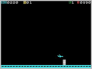 Cross Bomber - Screenshot - Gameplay (World) - 256x192