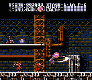 Ninja Gaiden III: The Ancient Ship of Doom - Screenshot - Gameplay (North America) - 256x224