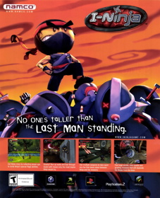 I-Ninja - Advertisement Flyer - Front (United States) - 1831x2259