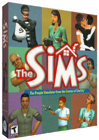 The Sims - Box - 3D (World) - 939x1329