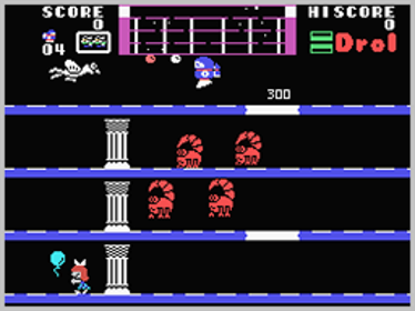 Drol - Screenshot - Gameplay (World) - 256x192