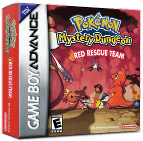 Pokémon Mystery Dungeon: Red Rescue Team - Box - 3D (North America) - 1016x998