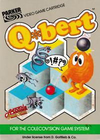 Q*bert - Box - Front (Europe) - 1606x2245