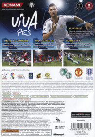 PES 2013: Pro Evolution Soccer - Box - Back (Germany) - 600x862