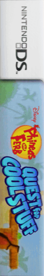Phineas and Ferb: Quest for Cool Stuff - Box - Spine (North America) - 137x858