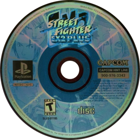 Street Fighter EX 2 Plus - Disc (North America) - 700x700