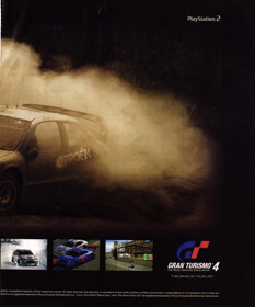 Gran Turismo 4 - Advertisement Flyer - Front (North America) - 1904x2290
