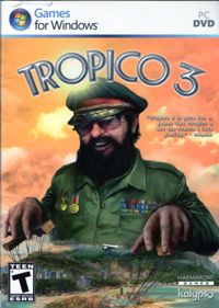 Tropico 3 - Box - Front (North America) - 570x800