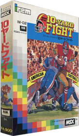10-Yard Fight - Box - 3D (Japan) - 315x540