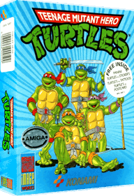 Teenage Mutant Hero Turtles [Mirrorsoft] - Box - 3D (Europe) - 850x1244