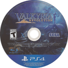 Valkyria Revolution - Disc (North America) - 1363x1360