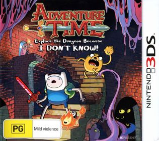 Adventure Time: Explore the Dungeon Because I Don't Know! - Box - Front (Australia) - 901x800