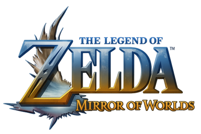 The Legend of Zelda: Mirror of Worlds - Clear Logo (World) - 1536x1024
