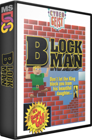 Block-Man 1 - Box - 3D (World) - 582x889