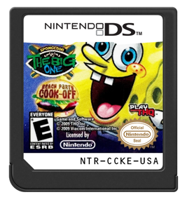 SpongeBob vs The Big One: Beach Party Cook-Off - Cart - Front (North America) - 571x600