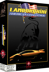 Lamborghini: American Challenge - Box - 3D (Europe) - 850x1244
