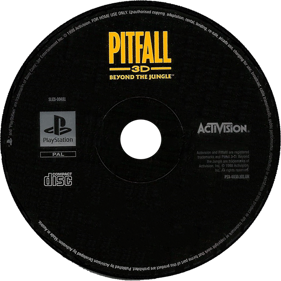 Pitfall 3D: Beyond the Jungle - Disc (Europe) - 600x600