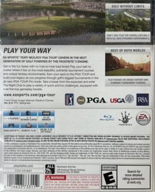 Rory McIlroy PGA Tour - Box - Back (North America) - 1081x1336