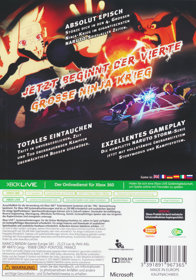 Naruto Shippuden: Ultimate Ninja Storm 3 - Box - Back (Germany) - 950x1356